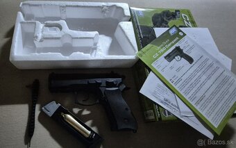 airsoft pištoľ NBB CZ 75D Compact Co2 čisto nová v záruke - 3