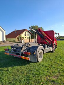 Hákový nosič kontajnerov Mercedes Atego 1223 s hydr. ruka - 3