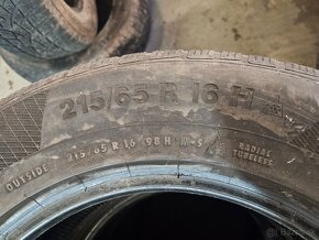 Zimne pneumatiky 215/65 r16 continental - 3