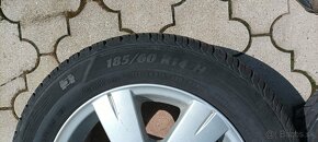 Sada alu diskov 5x100 pneu. 185/60R14  H MATADOR SKODA FABIA - 3