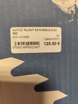 Kotúč pílový 5310 PILANA Z56 - 3