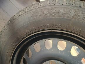 Zimné pneumatiky 175/70 R14 Opel s diskami, TPMS - 3