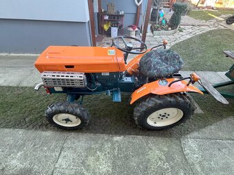 Kubota B7000 4x4 diesel + malá vlečka - 3