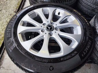 Alu sada = 5x112 =orig. MERCEDES= s pneu= 225/55 R17 - 3