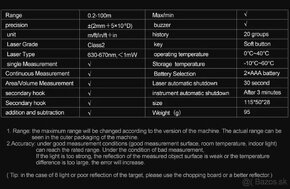 Nový laserový meter, merač na vzdialenosť 40 metrov - 3