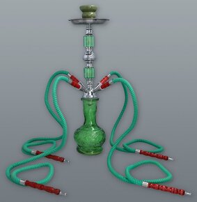 Vodná fajka HOOKAH 44cm/4 - 3