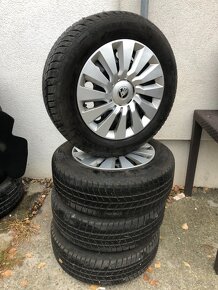 Predadam 205/50/R16 OCTAVIA 5.Zimne Plechové disky + pneumat - 3