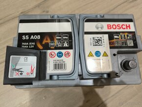 Autobatéria 70Ah 760A BOSCH start&stop AGM - 3