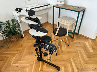 Predám elektronické bicie Alesis Debut Kit Black – rozbalené - 3