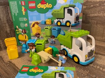 Predám Lego DUPLO 10945 - Smetiarske auto a recyklovanie - 3