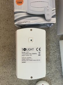 Alarm domový GSM bezdratovy  SOLIGHT 1D11 + Solight 1D17 - 3