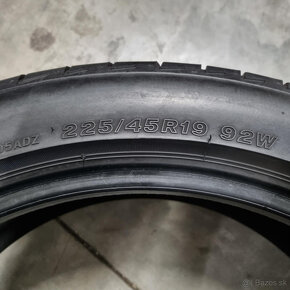 Letné pneumatiky 225/45 R19 BRIDGESTONE DOT2018 - 3