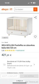 IKEA MYLLRA detská postieľka - 3