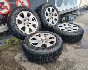 Zimní Kola 5x112 Audi VW Seat Skoda 195/65R15 - 3