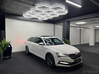 Skoda Superb 2.0tdi 140kw 2020 L&K virtual matrix 1.majiteľ - 3