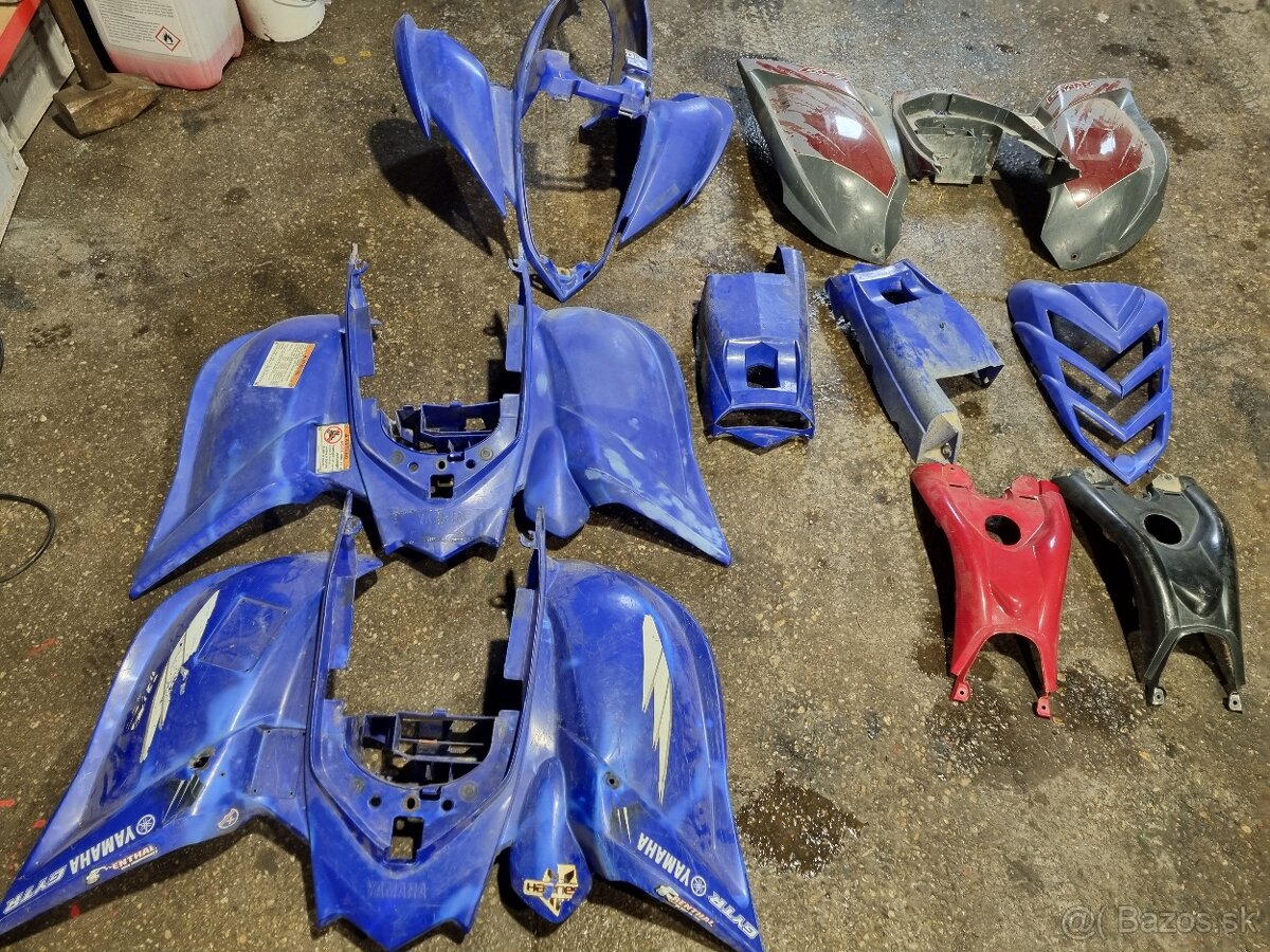 Plasty yamaha raptor 700