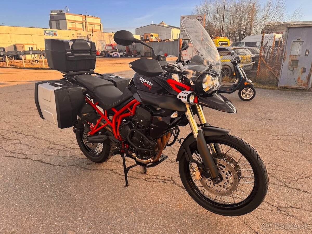 2014 TRIUMPH TIGER XC 800 ABS PO SERVISU