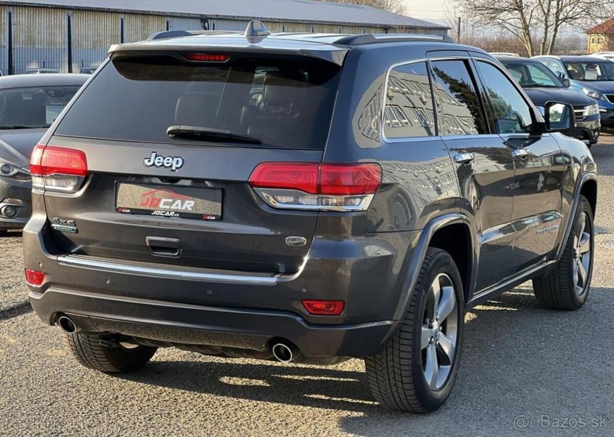 Jeep Grand Cherokee 3.0CRD OVERLAND KŮŽE NAVI nafta automat