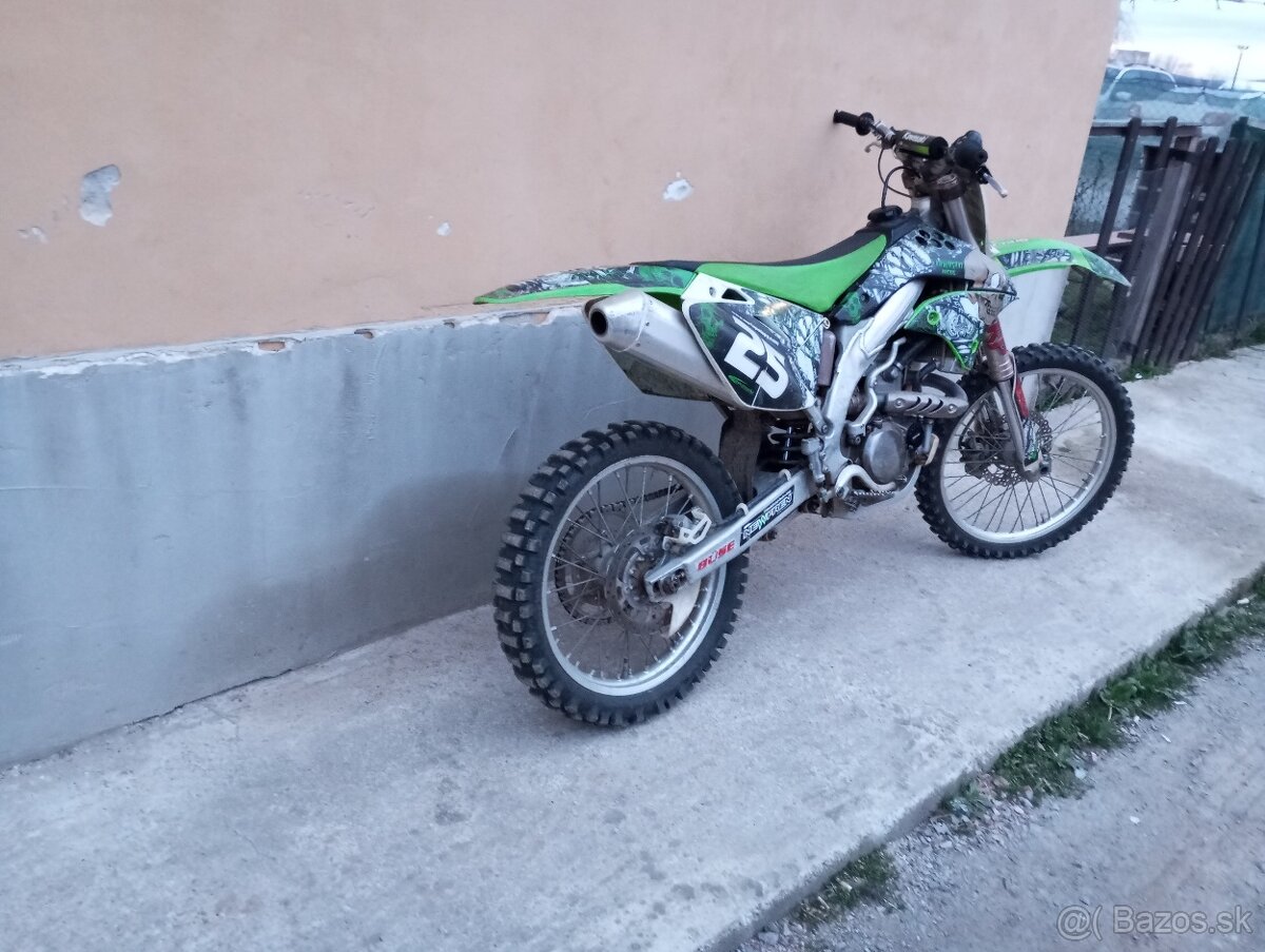 Predám Kawasaki kxf 450 2006 štvor rýchlostná