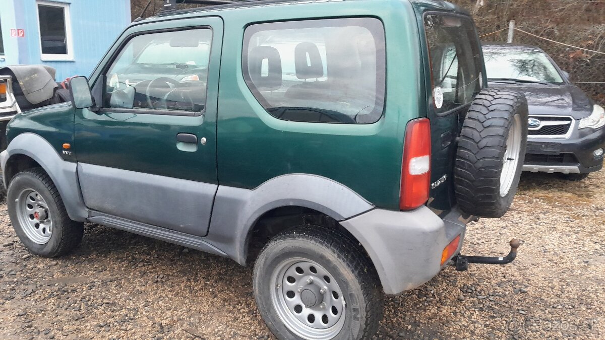 Suzuki Jimny 1.3 4x4+redukcia,zdvihnuty,rozšireny,2006