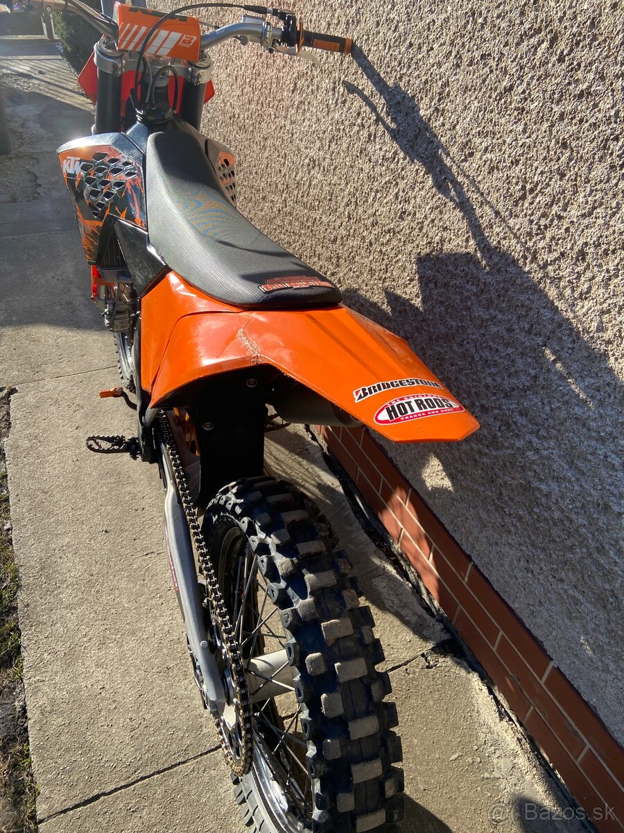 Predám ktm sx 125, rok 2007