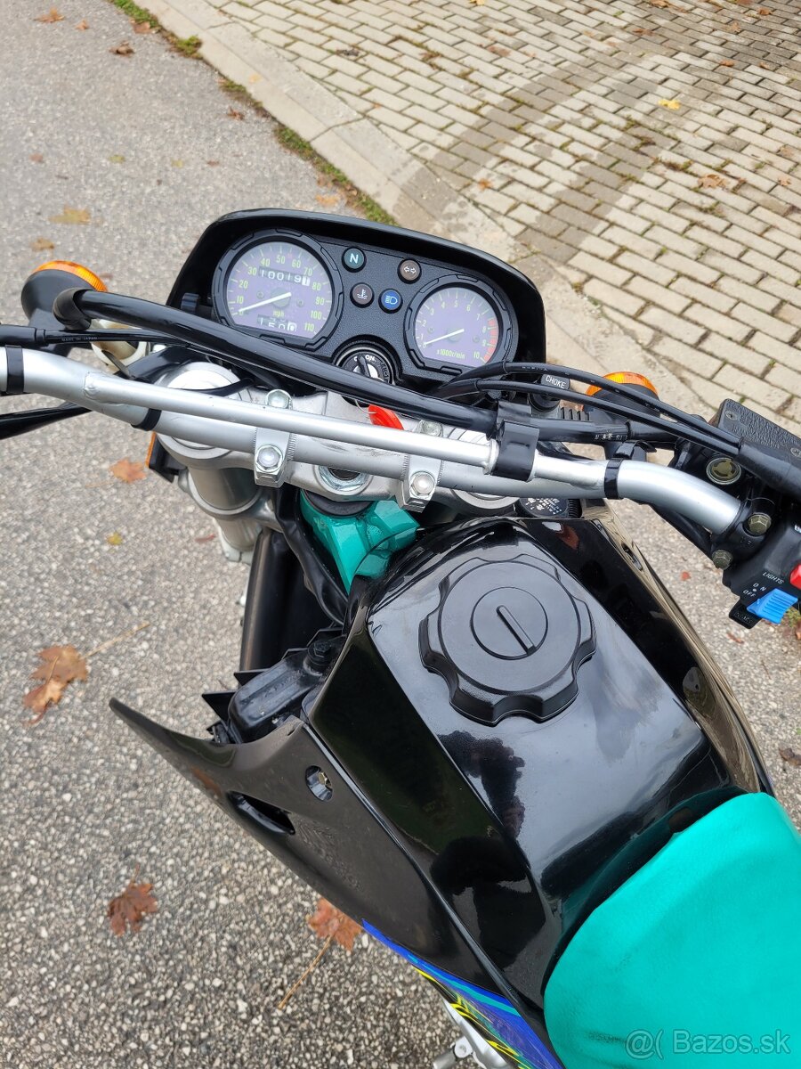 Kawasaki KLX 650 dualsport , el.štartér TOP, vodičák A2