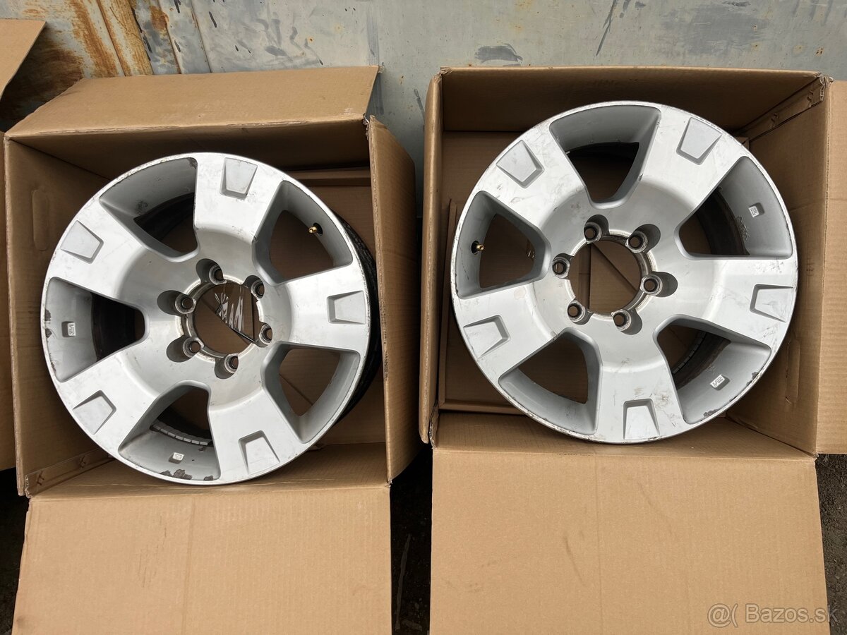 Disky Nissan Patrol Y61 GU4 5ks 17" rozteč 6x139,7