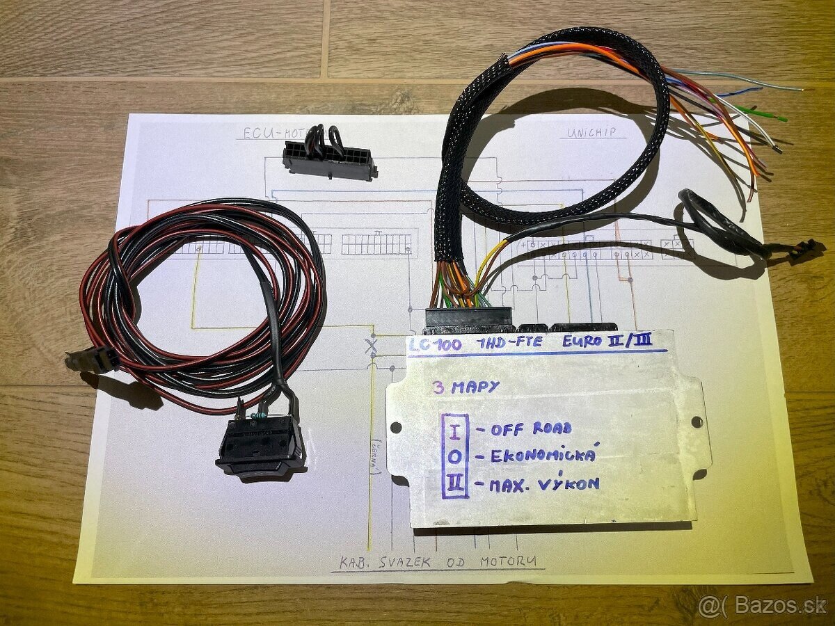 Land Cruiser HDJ100 čip/chip/jednotka/power box