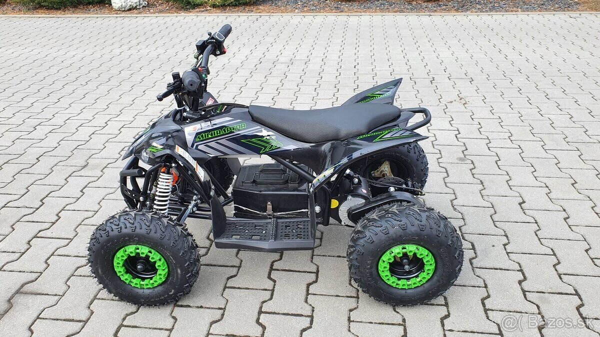 Dětská elektro čtyřkolka ATV MiniRaptor 1500W 48VLithium zel