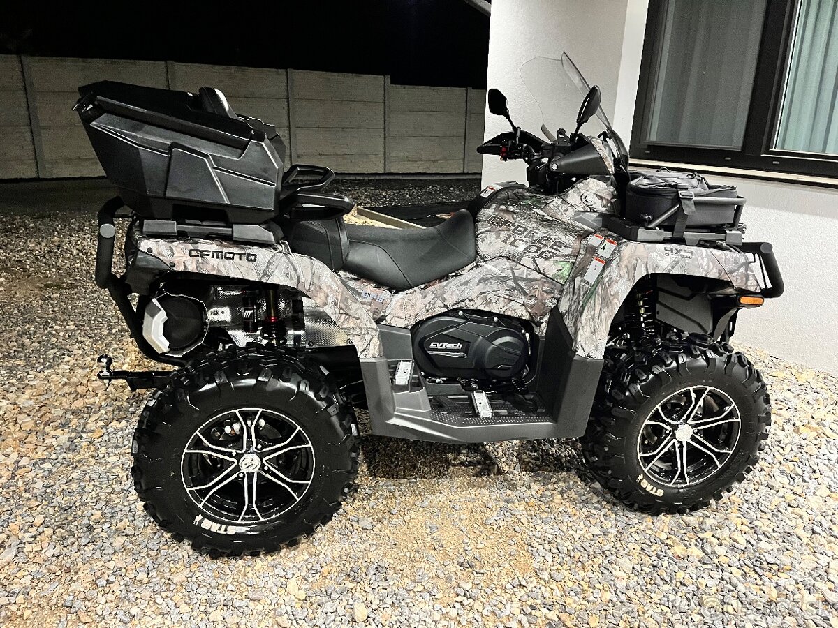 CF Moto Gladiator X1000 Camo Full výbava + snežné pásy