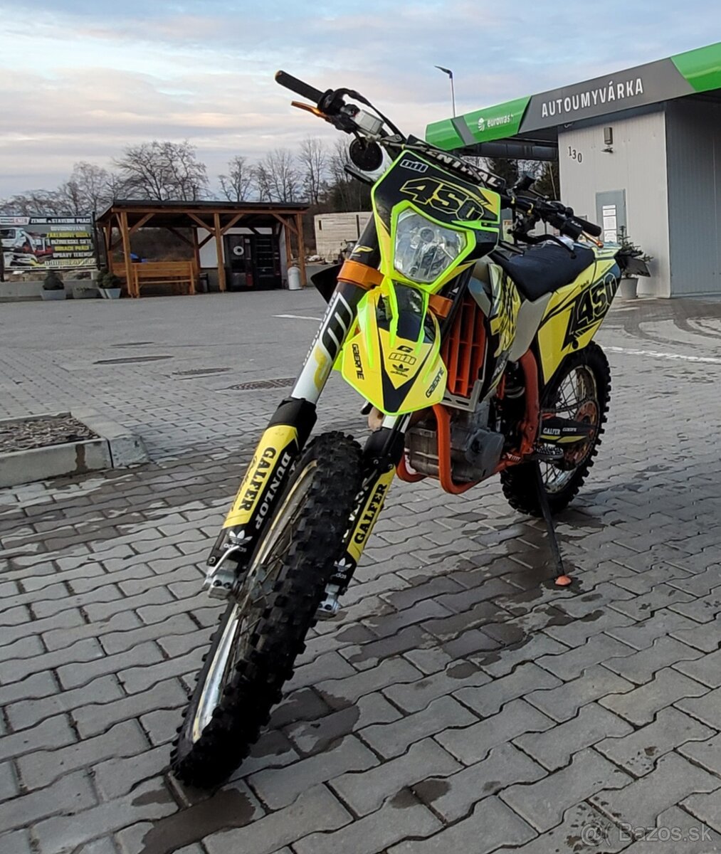 KTM 450 EXC-R motard