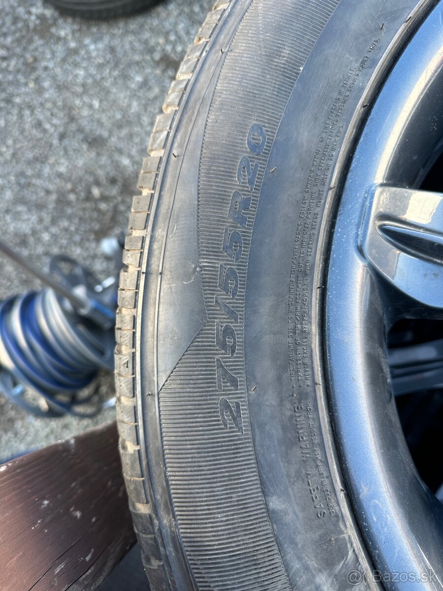 Disky + Pneumatiky 275/55 R20