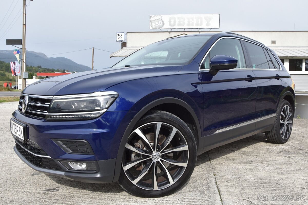 Volkswagen Tiguan 2.0 TDI SCR BMT 190k 4MOTION Highline DSG