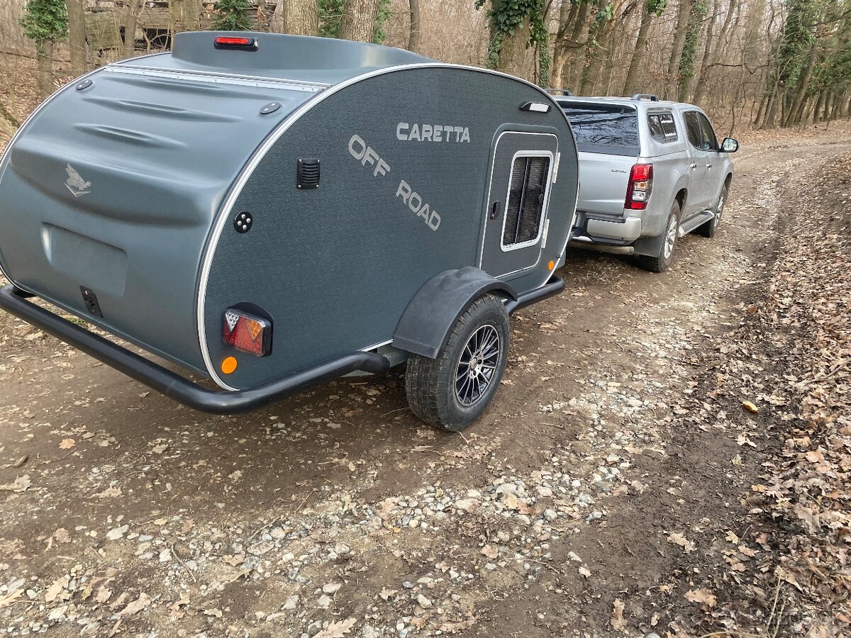 Mini karavan Caretta aj na offroad