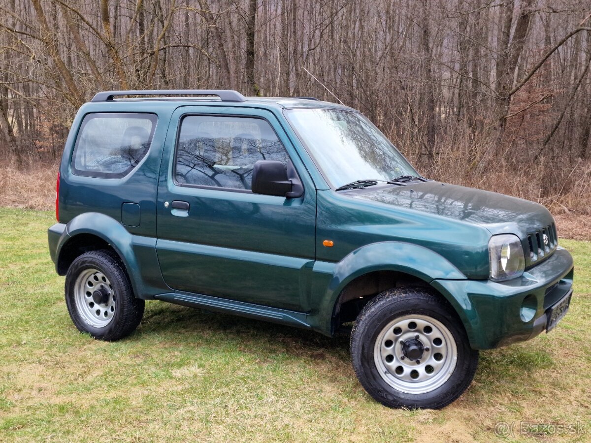 Suzuki Jimny 1.3 benzín 4X4 UKÁŽKOVÝ STAV