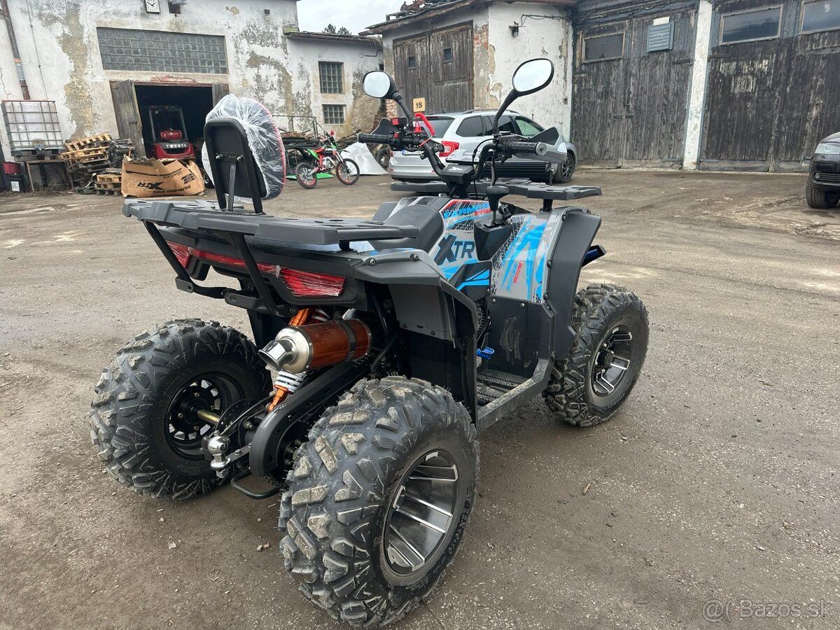 Nová ŠTVORKOLKA XTR FARMER PRO 250CM3 + Navijak, LED, Tažné