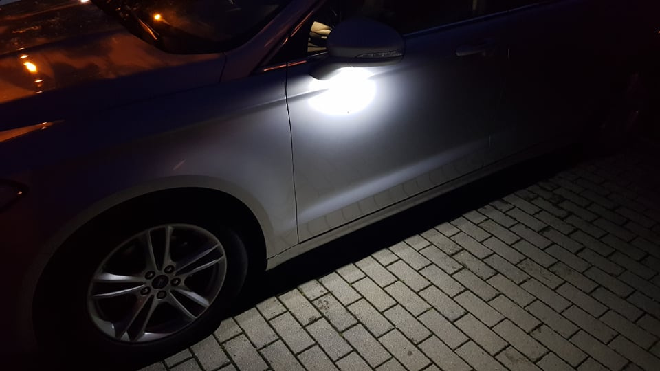 LED osvetlenie spätných zrkadiel FORD Mondeo, Ranger Mustang