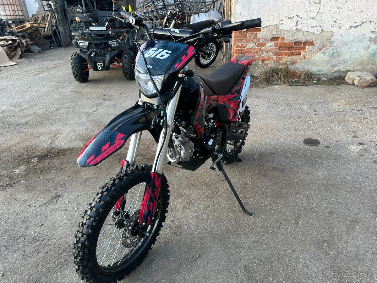 Pitbike XTR 616 125ccm červený