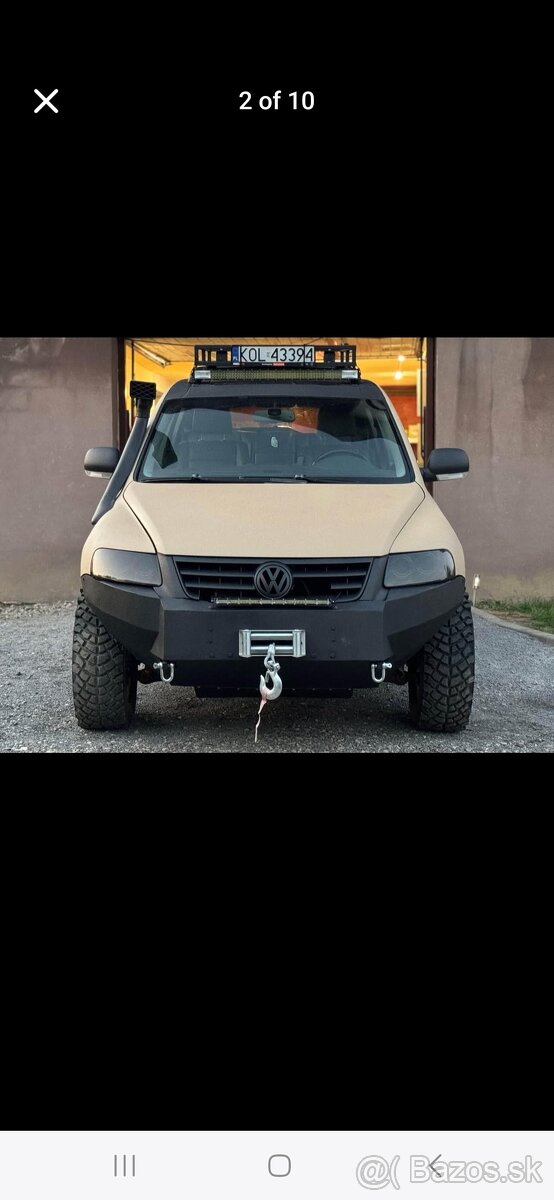 Volkswagen touareg off road