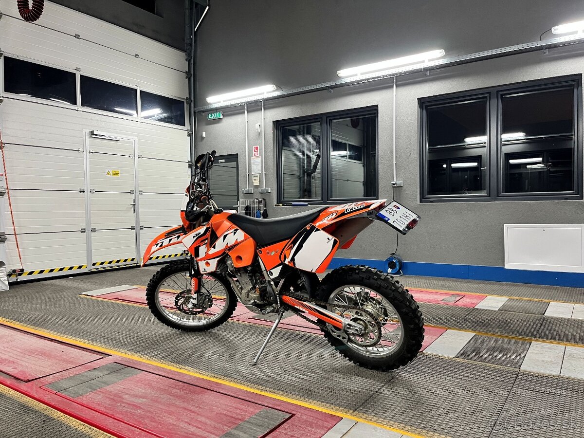 KTM EXC 450 s TP a ŠPZ