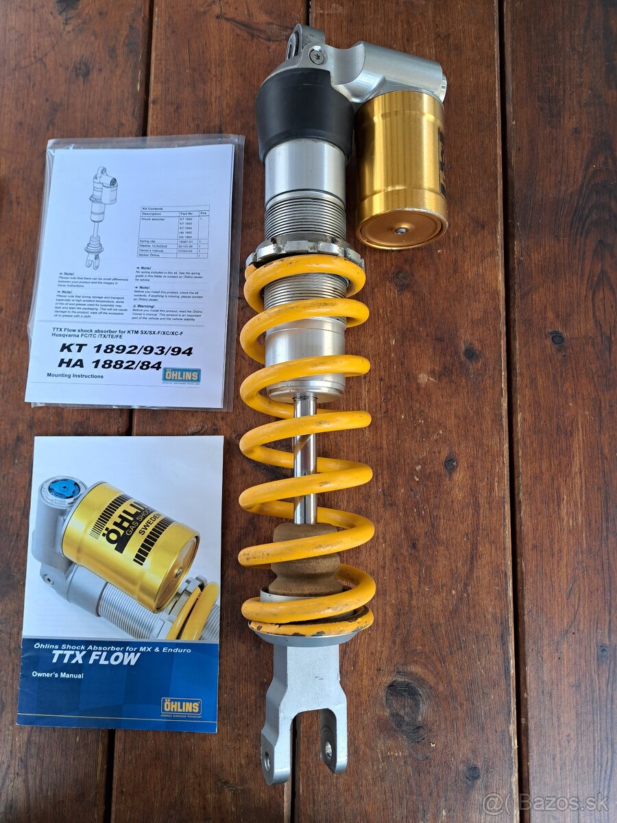 Zadní tlumič Ohlins TTX Flow KTM Husqvarna