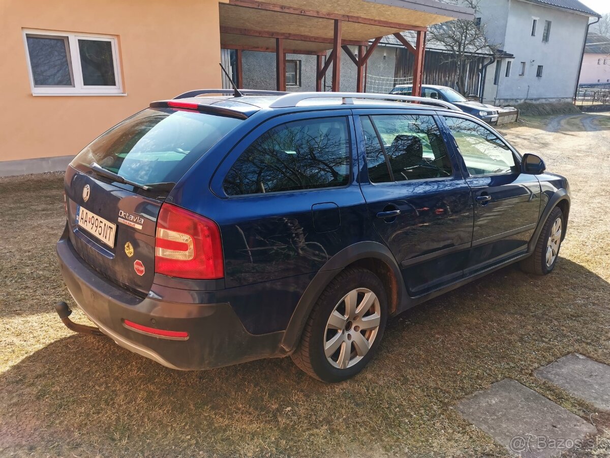 VYMENA Škoda Octavia scout 2.0 TDI BMM 4x4