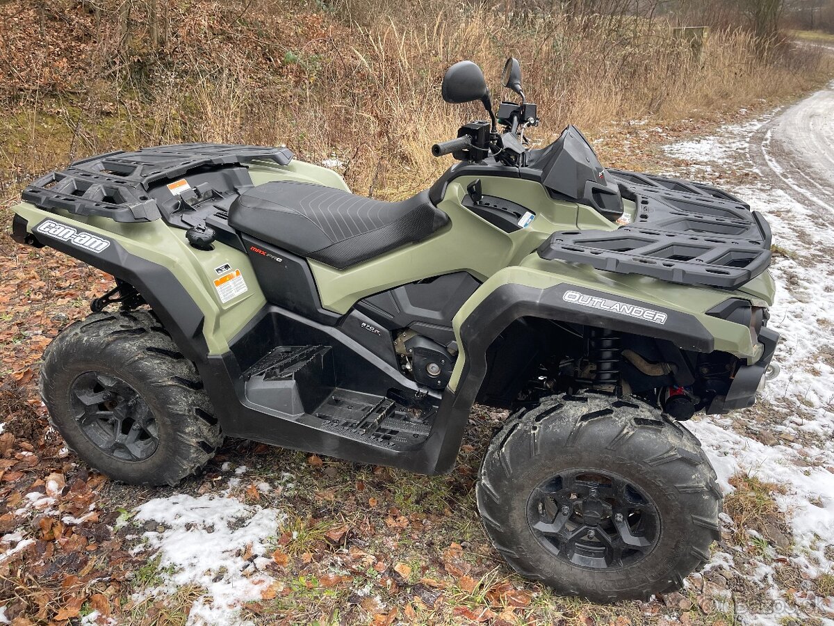 can am outlander 650XT ,4x4,špz