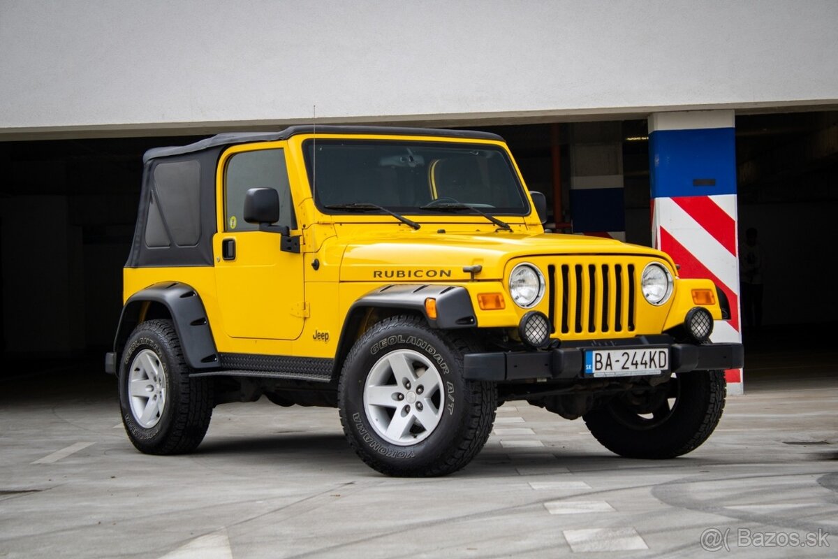 Jeep Wrangler RUBICON TJ 4.0 V8 AT 130kw