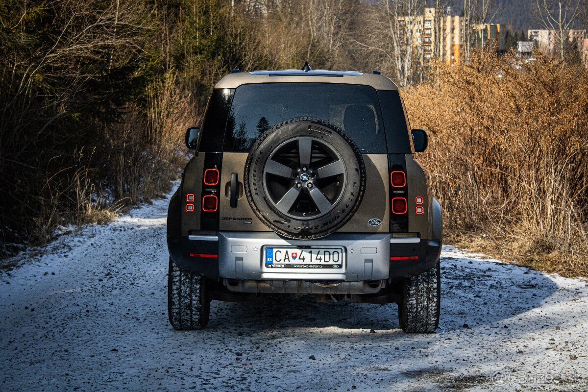 Defender 110 P400, nelakované, el. ťažné, DPH, veľmi pekné