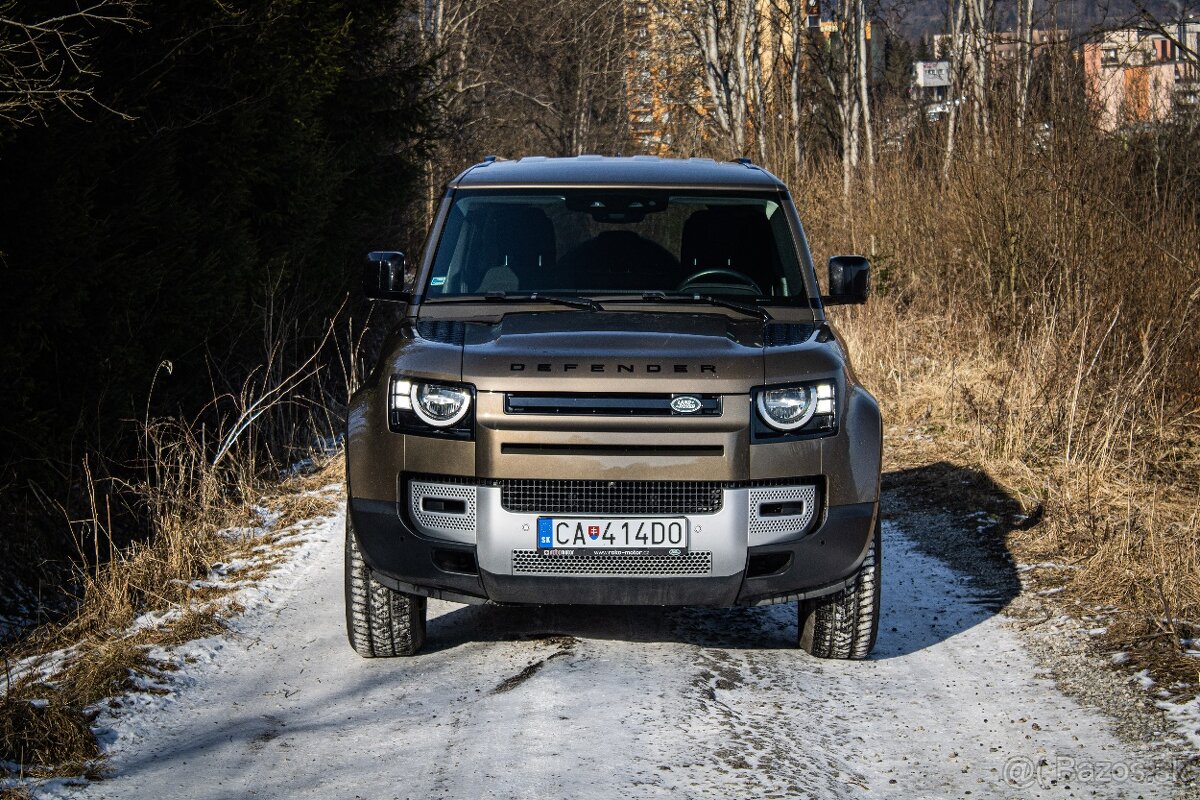 Defender 110 P400, nelakované, el. ťažné, DPH, veľmi pekné