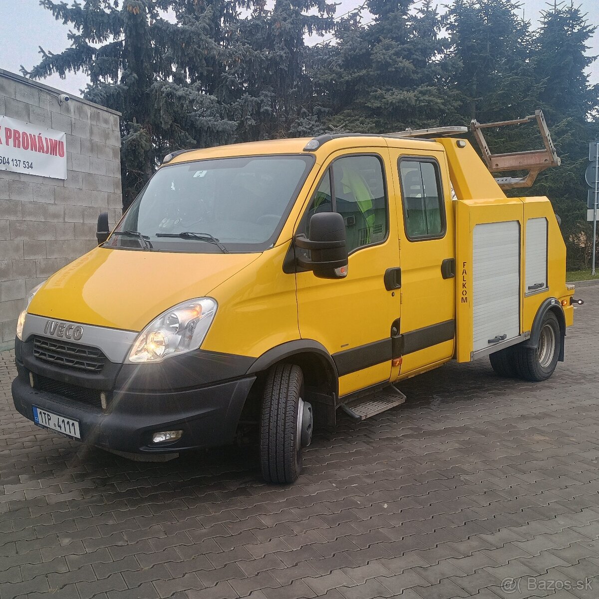 Odtahový špeciál Iveco Daily 65C18 rv, 2008 - 130kw