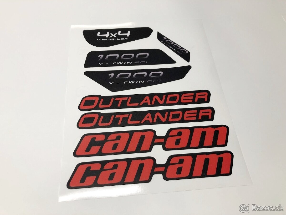 Samolepky Can-Am Outlander