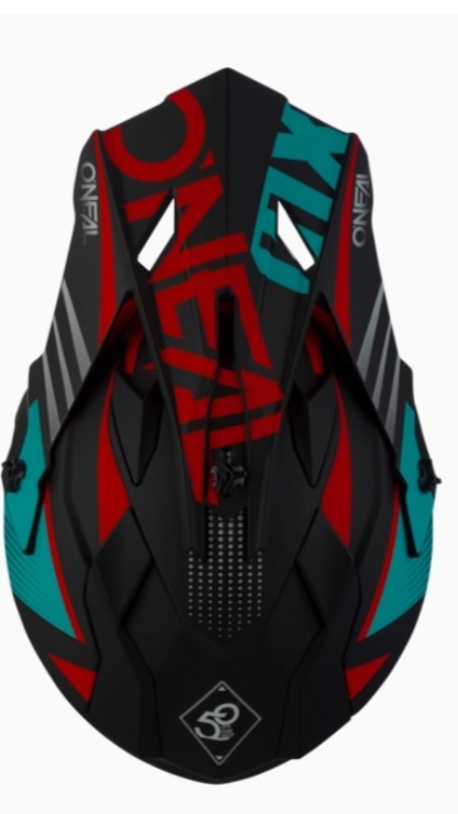 Prilba O'NEAL 2SRS, SPYDE 2.0 V.20 Black/Teal/Red