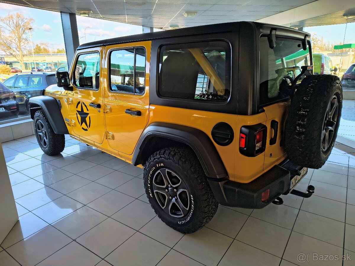 Jeep Wrangler  Unlimited 1. Majiteľ 147kw